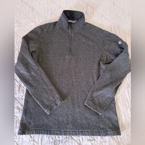 KÜHL Charcoal Gray Lightweight Quarter Zip